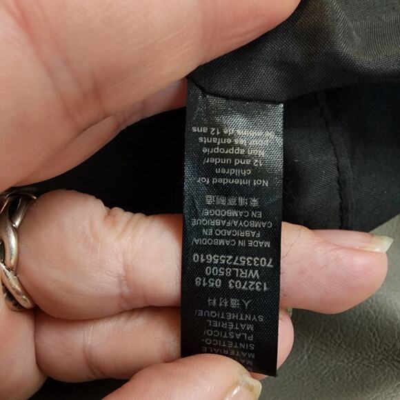 Relic Gray Crossbody Bag Faux Leather Zip Pockets Adjustable Strap 10x6 - Picture 11 of 11